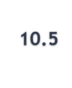 10.5