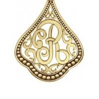 Sterling Silver With Yellow Gold Plating 