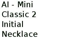 Ai- 25mm 2 Letter Halo Metal Choices