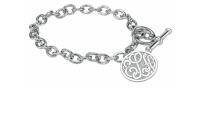 Sterling Silver With White Rhodium Plating 