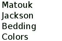 Matouk Jackson Accent Colors - Monograms Will Be Matched To Accent Color 