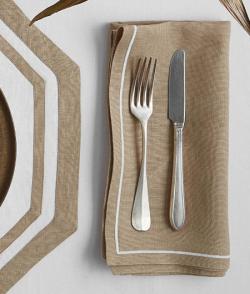 Matouk Irish Linen Satin Stitch Napkins Matouk Irish Linen Satin Stitch Napkins Home & Garden > Linens & Bedding > Table Linens > Cloth Napkins