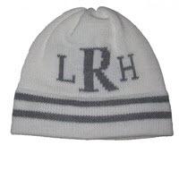 Classic Monogram And Stripes Hat
