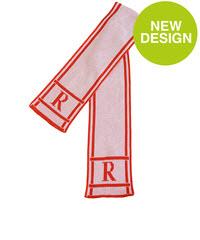 Scroll And Monogram Scarf