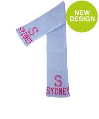 Initial Tweed Scarf