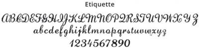 Etiquette - Name Only