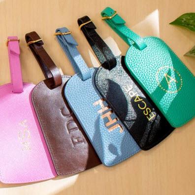 luggage tags for the newlyweds