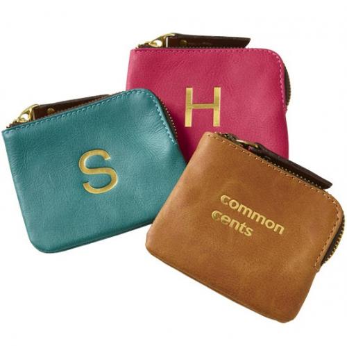 Personalized Leather Earbud Pouch  Apparel & Accessories > Handbags, Wallets & Cases