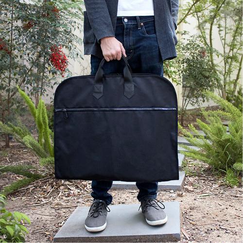 Boulevard Grant Canvas Garment Bag Monogrammed  Luggage & Bags > Business Bags > Garment Bags