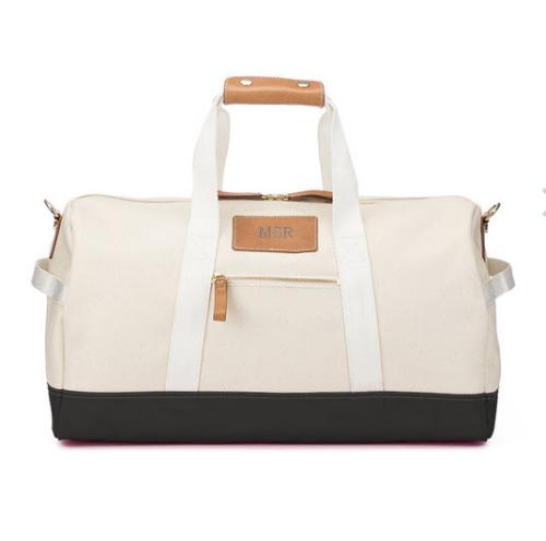 Boulevard Canvas Dakota Duffel Bag Monogrammed  Luggage & Bags > Duffel Bags