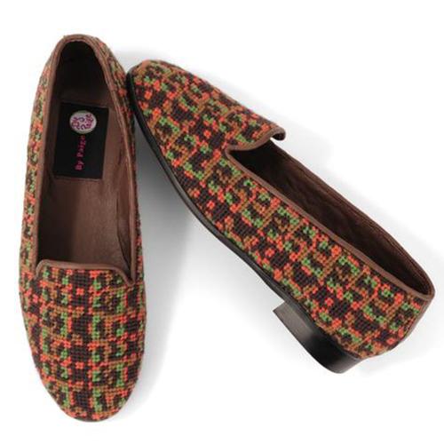 By Paige Ladies Fall Tweed Needlepoint Loafers  Apparel & Accessories > Shoes > Loafers