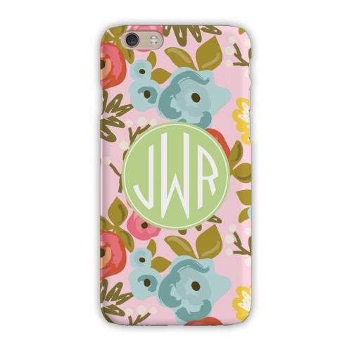 Personalized Clairebella Bloom Blush Phone Case  Electronics > Communications > Telephony > Mobile Phone Accessories > Mobile Phone Cases