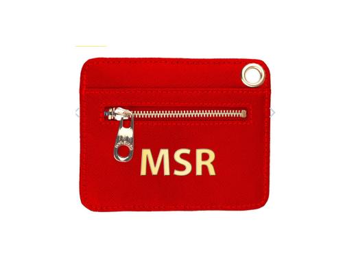 Boulevard Ethel European Card Holder Monogrammed  Apparel & Accessories > Handbags, Wallets & Cases