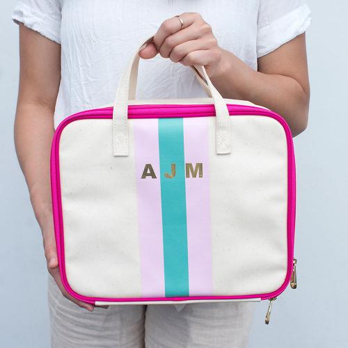 Boulevard Vanessa Vanity Makeup Case Personalized  Luggage & Bags > Train Cases