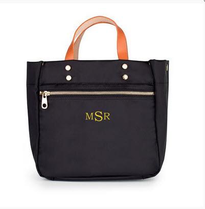 Boulevard Joey Personalized Tote in Solids and Prints  Apparel & Accessories > Handbags > Tote Handbags