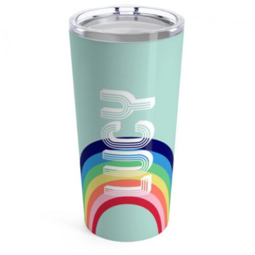 Clairebella Large Rainbow Tumbler  Home & Garden > Kitchen & Dining > Tableware > Drinkware > Tumblers
