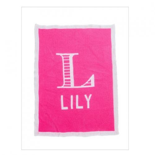 Engraved Initial and Name Monogrammed Blanket  Home & Garden > Linens & Bedding > Bedding > Blankets