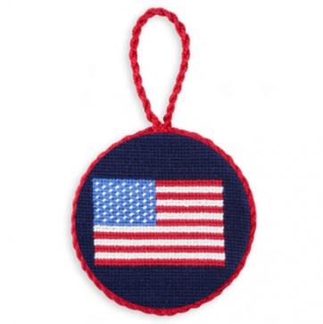 American Flag Needlepoint Ornament American Flag Needlepoint Ornament Home & Garden > Decor > Seasonal & Holiday Decorations > Holiday Ornaments
