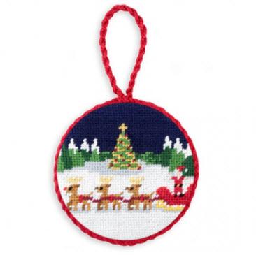 The North Pole Needlepoint Ornament The North Pole Needlepoint Ornament Home & Garden > Decor > Seasonal & Holiday Decorations > Holiday Ornaments