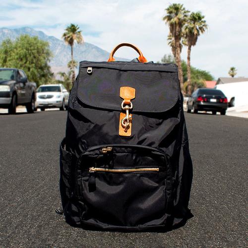 Boulevard Blake Black Laptop Backpack Monogrammed  Luggage & Bags > Backpacks