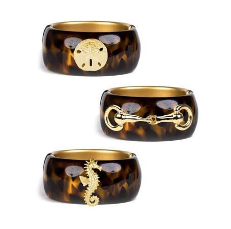 Lisi Lerch Narrow Cuff Tortoise  Apparel & Accessories > Jewelry > Bracelets