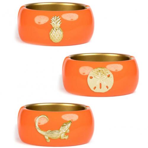 Lisi Lerch Narrow Cuff Orange  Apparel & Accessories > Jewelry > Bracelets