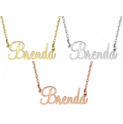 Cursive Name Necklace  Apparel & Accessories > Jewelry > Necklaces