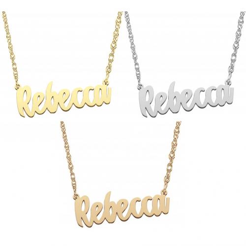 Bubble Name Necklace  Apparel & Accessories > Jewelry > Necklaces