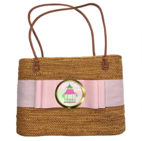 Lisi Lerch Charlotte Large Light Pink Pagoda  Lisi Lerch Charlotte Large Light Pink Pagoda  Apparel & Accessories > Handbags > Shoulder Bags