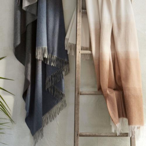 Matouk August Ombre Cashmere Throw  Home & Garden > Linens & Bedding > Bedding > Blankets > Throws