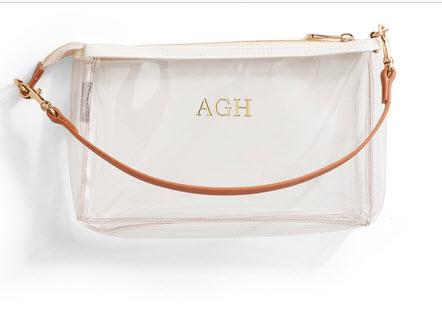 Stella Clear Bag for Beaded Straps  Apparel & Accessories > Handbags > Cross-Body Handbags