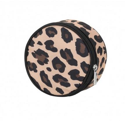 Monogrammed Wild Side Leopard Jewelry Case  Apparel & Accessories > Handbags, Wallets & Cases