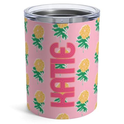 Clairebella Kyra Small Pink Tumbler  Home & Garden > Kitchen & Dining > Tableware > Drinkware > Tumblers