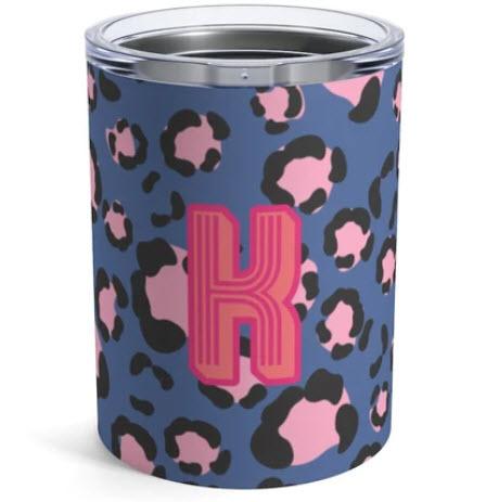 Clairebella Anything But Ordinary Leopard Blue Small Tumbler Clairebella Anything But Ordinary Leopard Blue Small Tumbler Home & Garden > Kitchen & Dining > Tableware > Drinkware > Tumblers