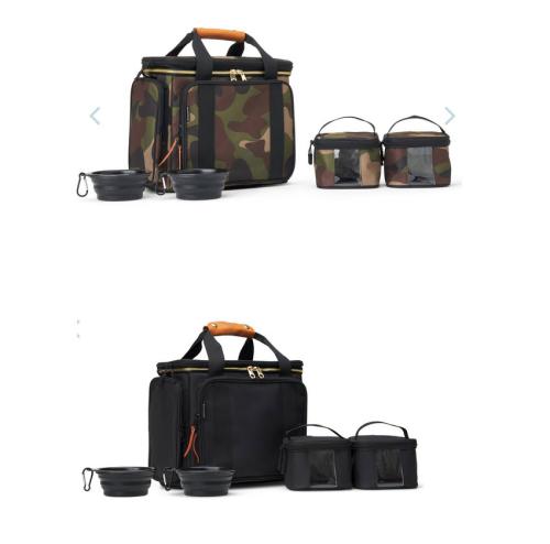 Boulevard Rovernight Pet Camo Travel Kit Personalized  Animals & Pet Supplies > Pet Supplies > Dog Supplies > Dog Bowls, Feeders & Waterers