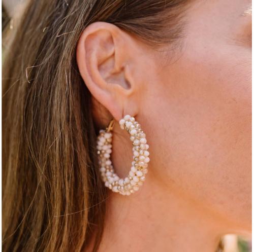 Lisi Lerch Estelle Hoop Earrings  Apparel & Accessories > Jewelry > Earrings