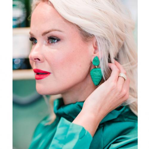 Lisi Lerch Rory Silk Wrapped Earrings  Apparel & Accessories > Jewelry > Earrings