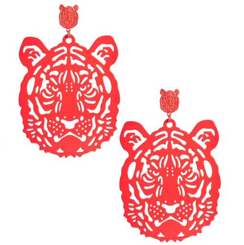 Lisi Lerch Tiger Wire Earring Lisi Lerch Tiger Wire Earring Apparel & Accessories > Handbags > Clutches & Special Occasion Bags