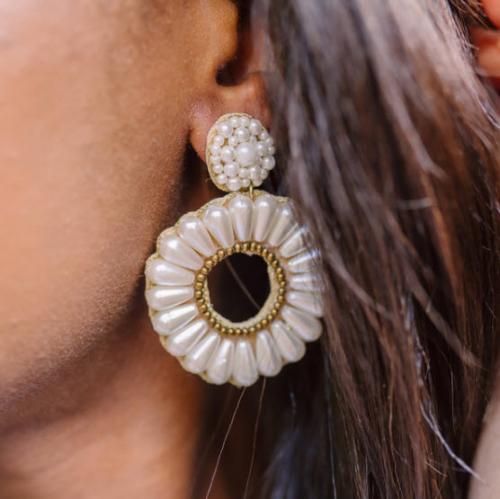 Lisi Lerch Heidi Pearl Earrings Lisi Lerch Heidi Pearl Earrings Apparel & Accessories > Jewelry > Earrings