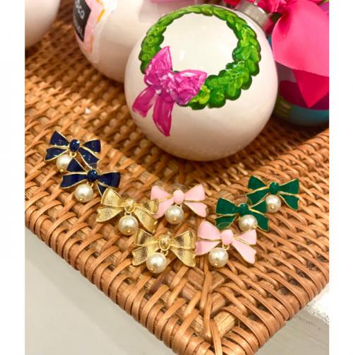 Lisi Lerch Enamel Bow Earring  Apparel & Accessories > Jewelry > Earrings