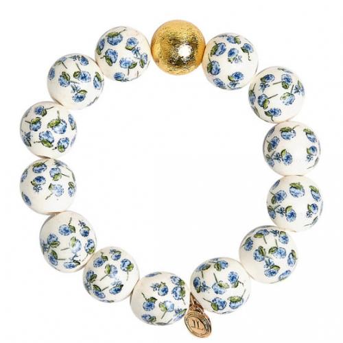 Lisi Lerch Hydrangea Beaded Bracelet Lisi Lerch Hydrangea Beaded Bracelet Apparel & Accessories > Jewelry > Bracelets