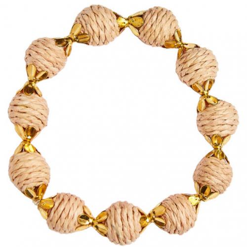 Lisi Lerch Kiki Natural Rattan Beaded Bracelet  Lisi Lerch Kiki Natural Rattan Beaded Bracelet  Apparel & Accessories > Jewelry > Bracelets