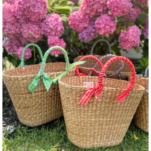 Lisi Lerch Megan Ribbon Handle Tote  Apparel & Accessories > Handbags > Clutches & Special Occasion Bags