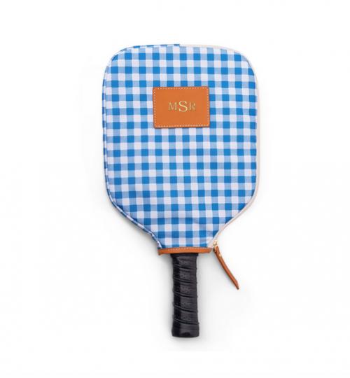 Personalized Gingham Pickleball Cover  Sporting Goods > Pickleball