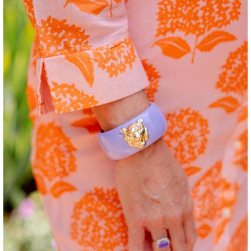 Lisi Lerch Narrow Cuff Lavender  Apparel & Accessories > Jewelry > Bracelets