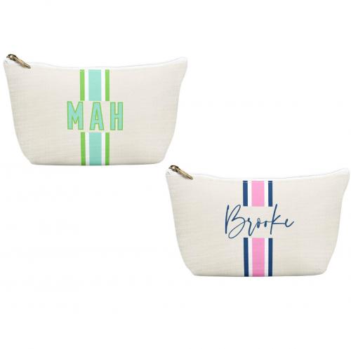 Clairebella Stripe Pouch   Luggage & Bags > Toiletry Bags