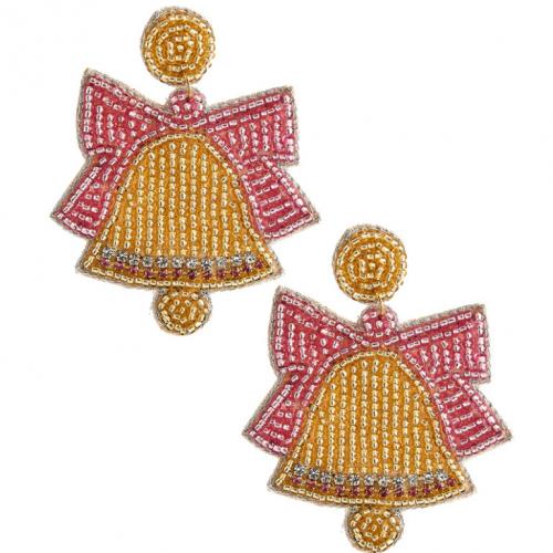 Lisi Lerch The Carol Fabric Earring Pink Lisi Lerch The Carol Fabric Earring Pink Apparel & Accessories > Jewelry > Earrings