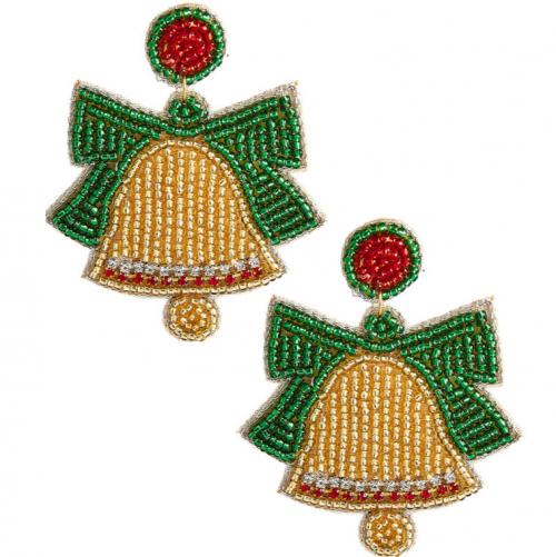 Lisi Lerch The Carol Fabric Earring Emerald Lisi Lerch The Carol Fabric Earring Emerald Apparel & Accessories > Jewelry > Earrings