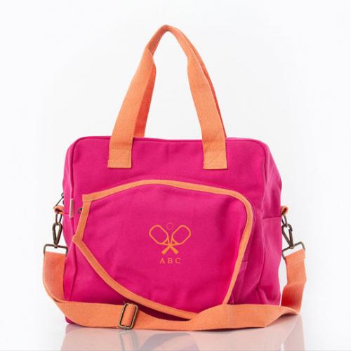 Personalized Pickleball Bag Hot Pink  Sporting Goods > Pickleball