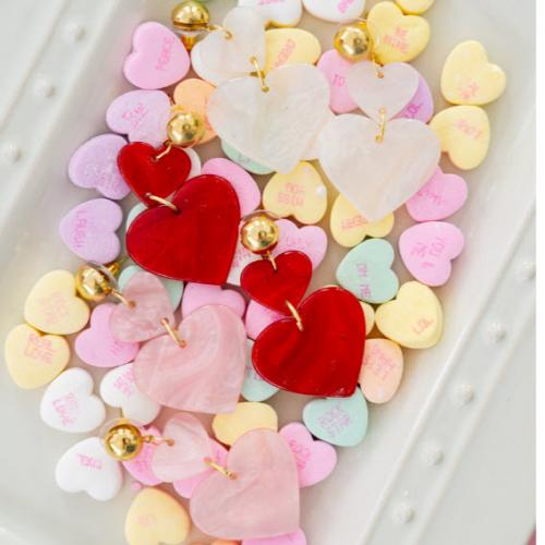 Lisi Lerch Rosie Acrylic Earrings  Apparel & Accessories > Jewelry > Earrings